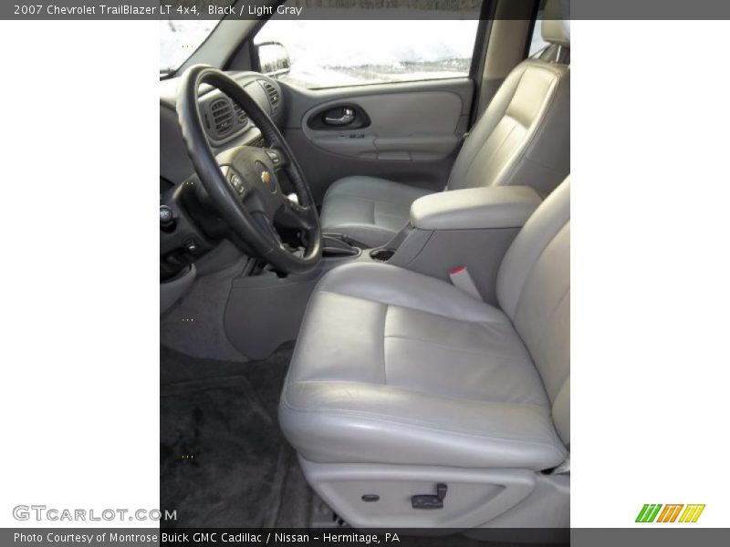 Black / Light Gray 2007 Chevrolet TrailBlazer LT 4x4