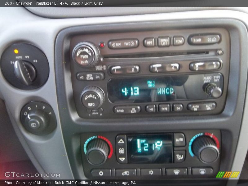 Black / Light Gray 2007 Chevrolet TrailBlazer LT 4x4