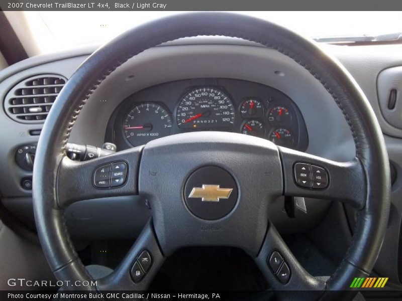 Black / Light Gray 2007 Chevrolet TrailBlazer LT 4x4