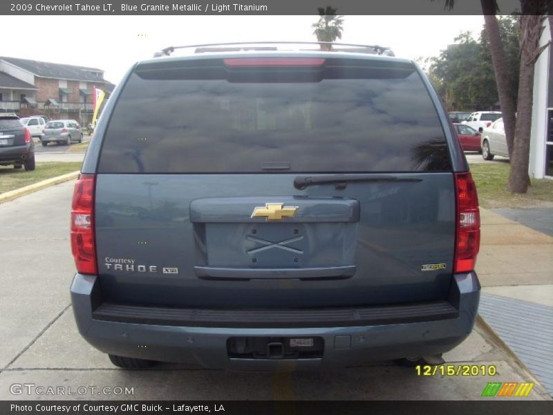 Blue Granite Metallic / Light Titanium 2009 Chevrolet Tahoe LT