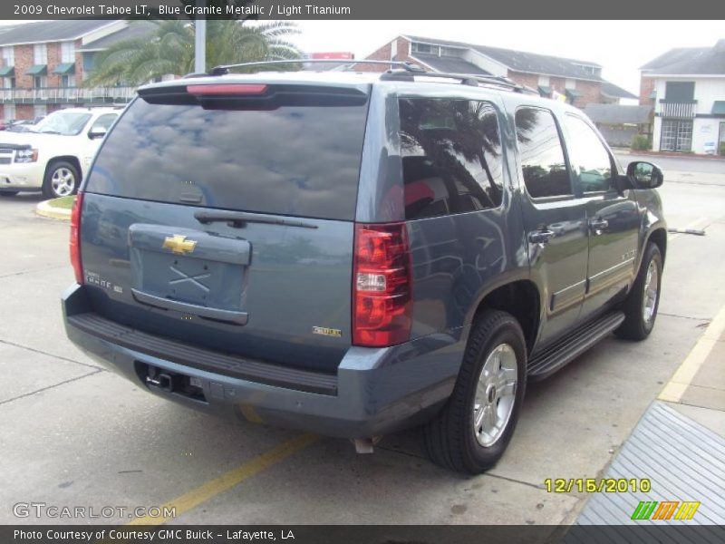 Blue Granite Metallic / Light Titanium 2009 Chevrolet Tahoe LT