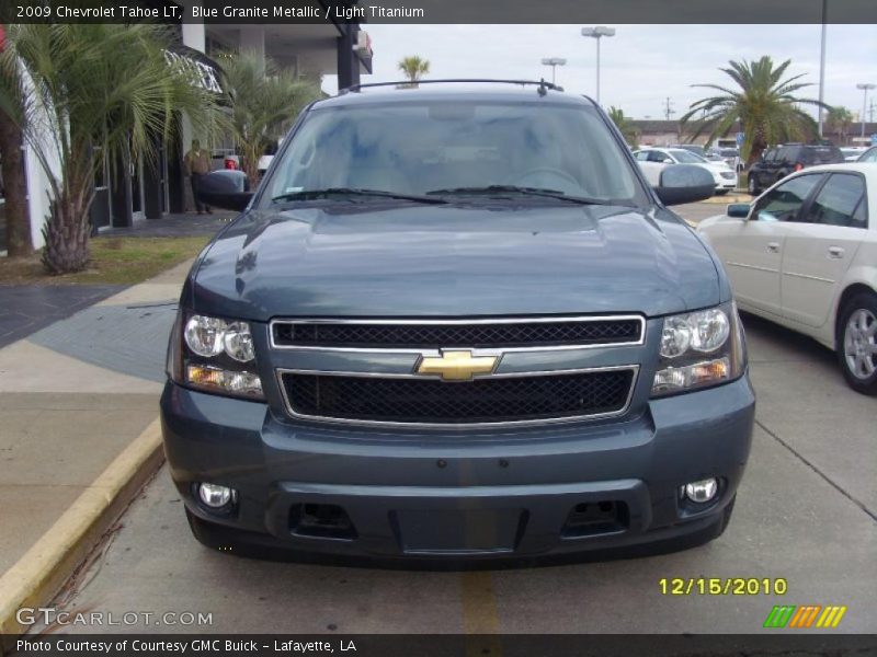 Blue Granite Metallic / Light Titanium 2009 Chevrolet Tahoe LT