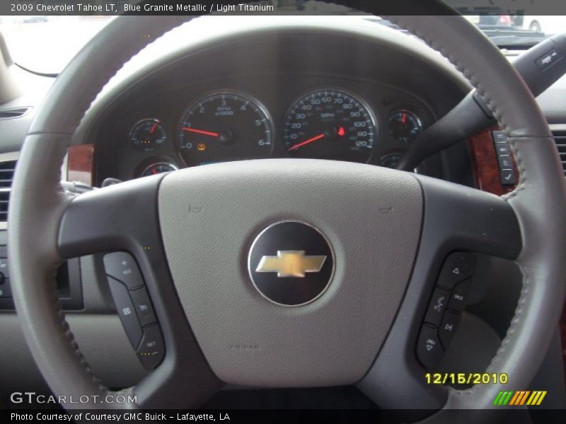 Blue Granite Metallic / Light Titanium 2009 Chevrolet Tahoe LT