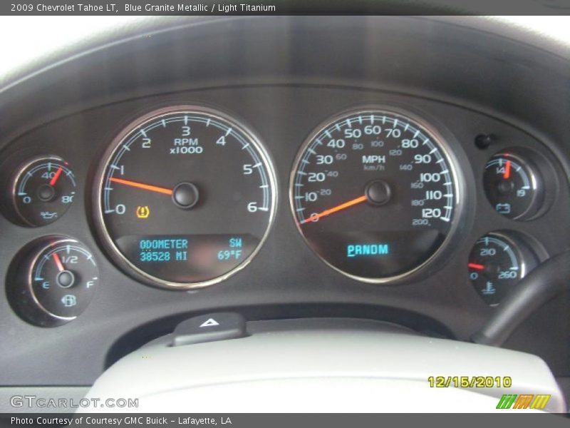 Blue Granite Metallic / Light Titanium 2009 Chevrolet Tahoe LT