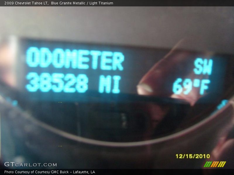 Blue Granite Metallic / Light Titanium 2009 Chevrolet Tahoe LT