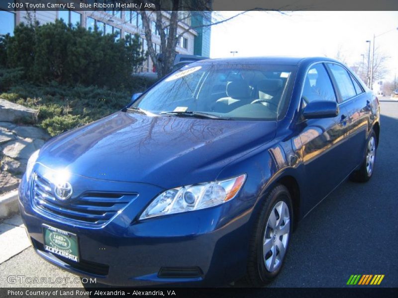 Blue Ribbon Metallic / Ash 2009 Toyota Camry LE