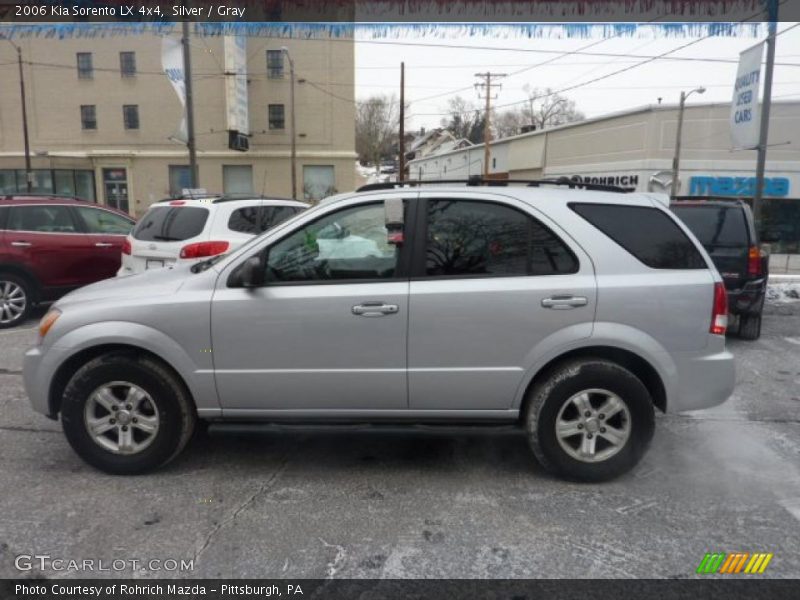Silver / Gray 2006 Kia Sorento LX 4x4
