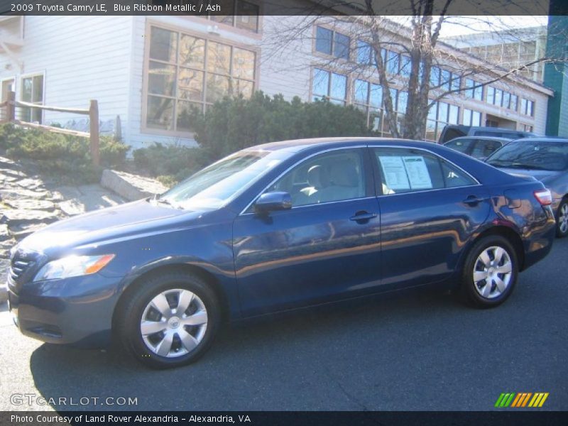Blue Ribbon Metallic / Ash 2009 Toyota Camry LE