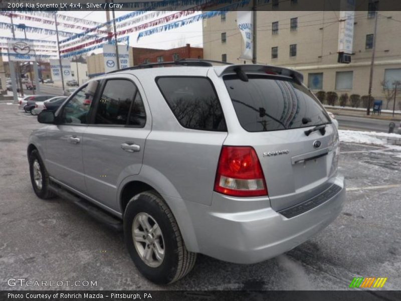 Silver / Gray 2006 Kia Sorento LX 4x4