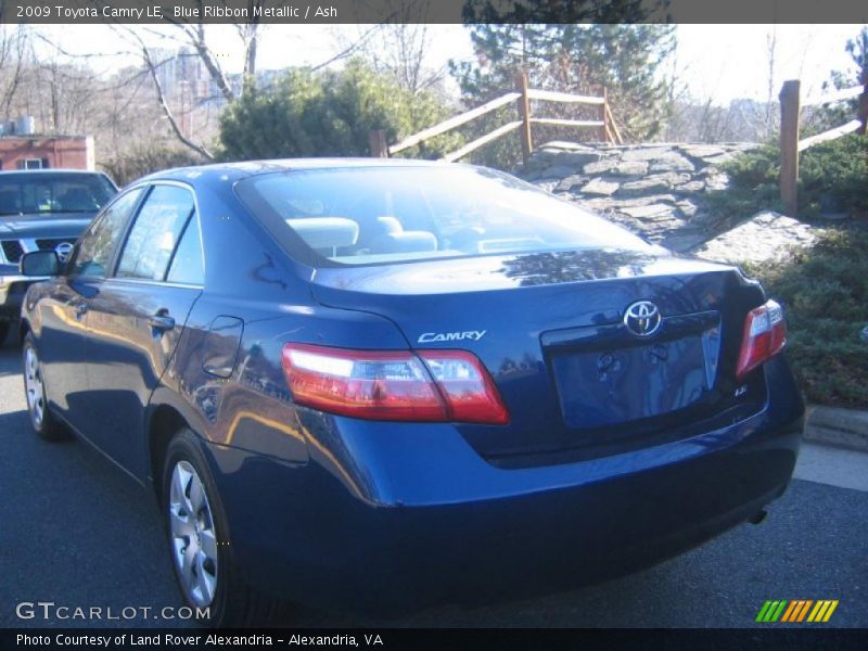 Blue Ribbon Metallic / Ash 2009 Toyota Camry LE