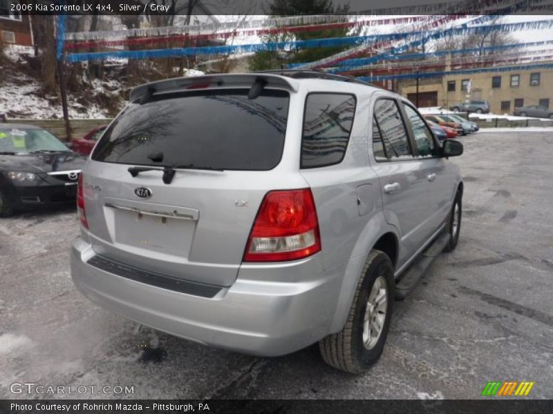 Silver / Gray 2006 Kia Sorento LX 4x4