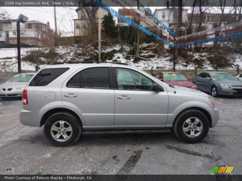 Silver / Gray 2006 Kia Sorento LX 4x4