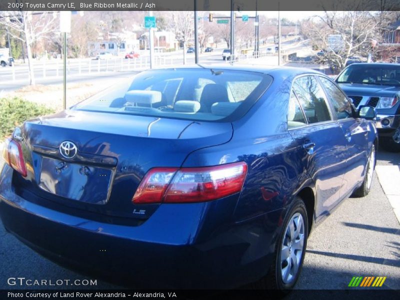 Blue Ribbon Metallic / Ash 2009 Toyota Camry LE