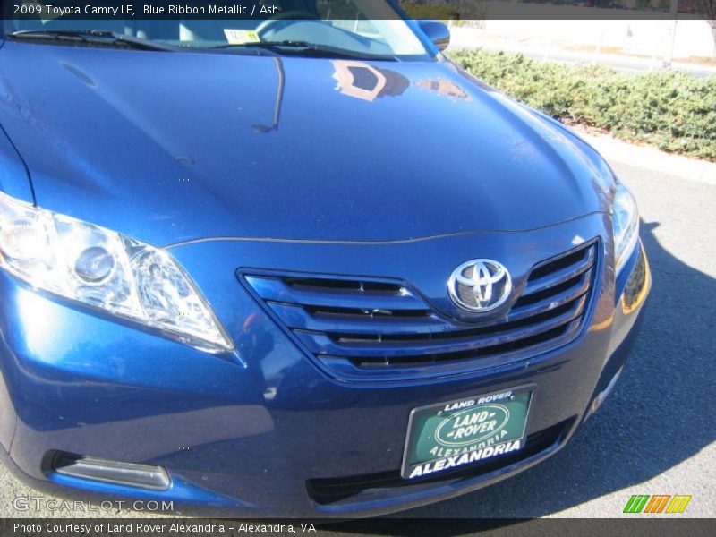 Blue Ribbon Metallic / Ash 2009 Toyota Camry LE