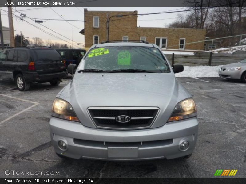 Silver / Gray 2006 Kia Sorento LX 4x4