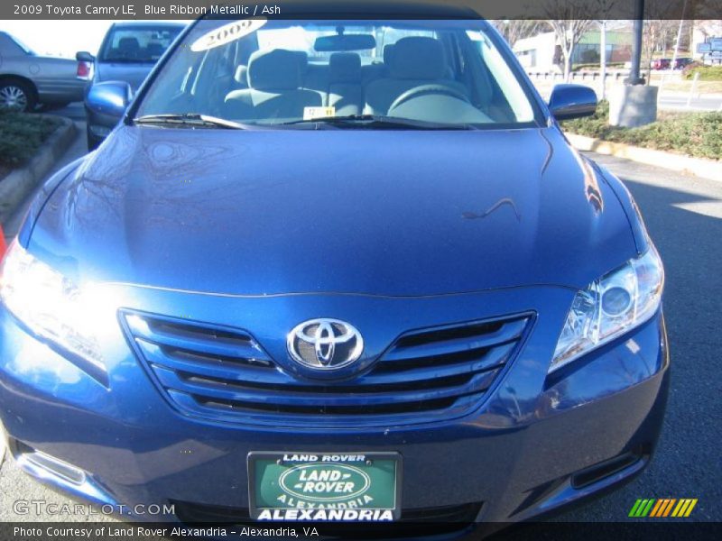 Blue Ribbon Metallic / Ash 2009 Toyota Camry LE