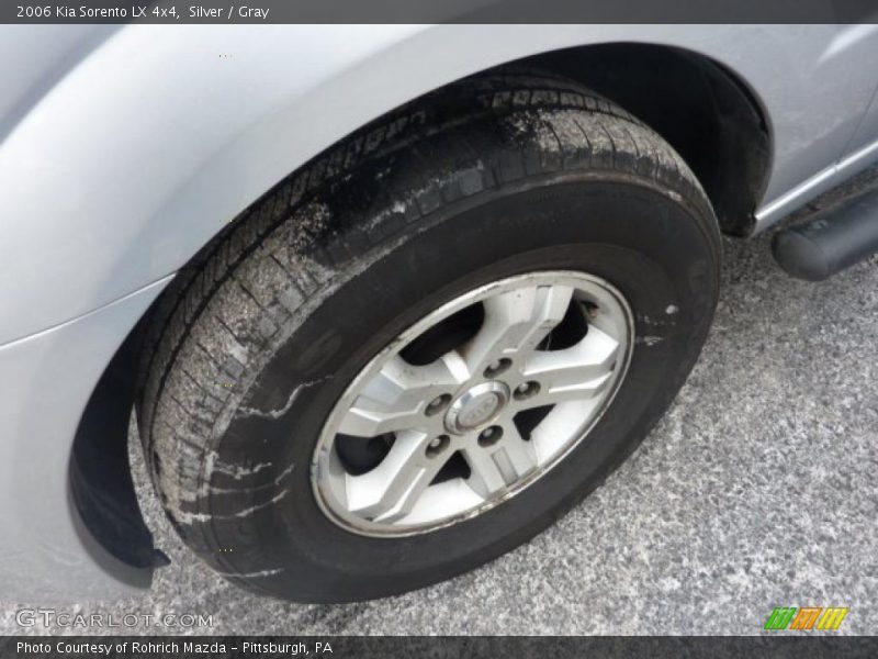 Silver / Gray 2006 Kia Sorento LX 4x4