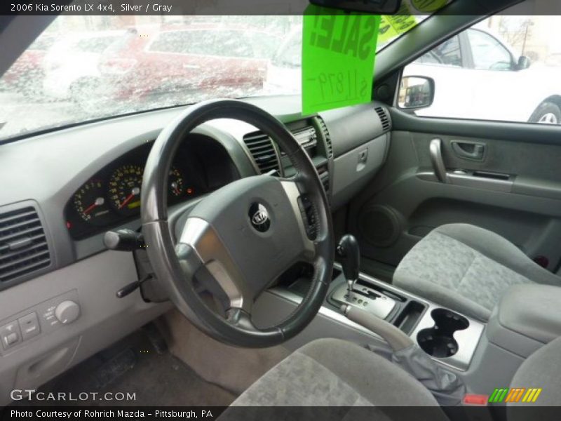 Silver / Gray 2006 Kia Sorento LX 4x4