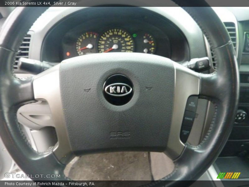Silver / Gray 2006 Kia Sorento LX 4x4