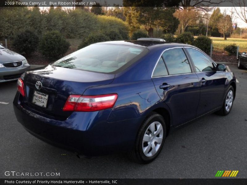 Blue Ribbon Metallic / Ash 2009 Toyota Camry LE