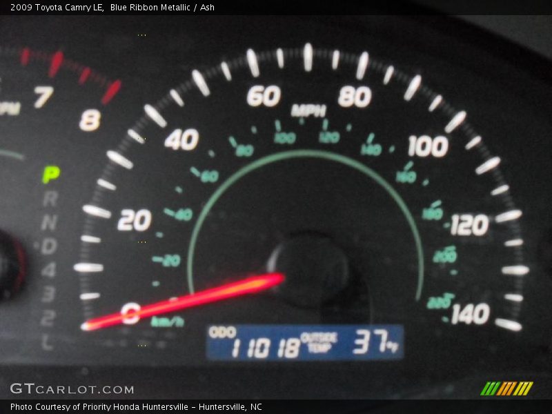 Blue Ribbon Metallic / Ash 2009 Toyota Camry LE