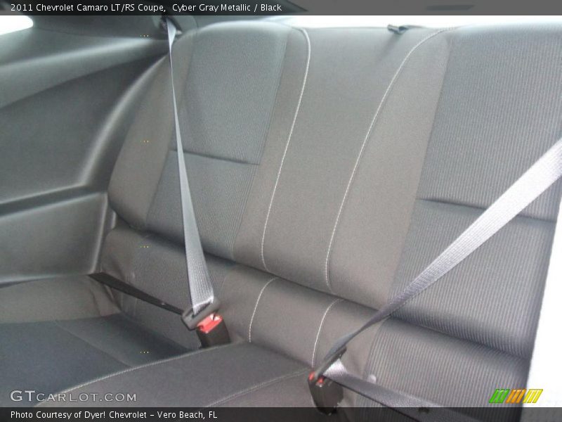 Cyber Gray Metallic / Black 2011 Chevrolet Camaro LT/RS Coupe