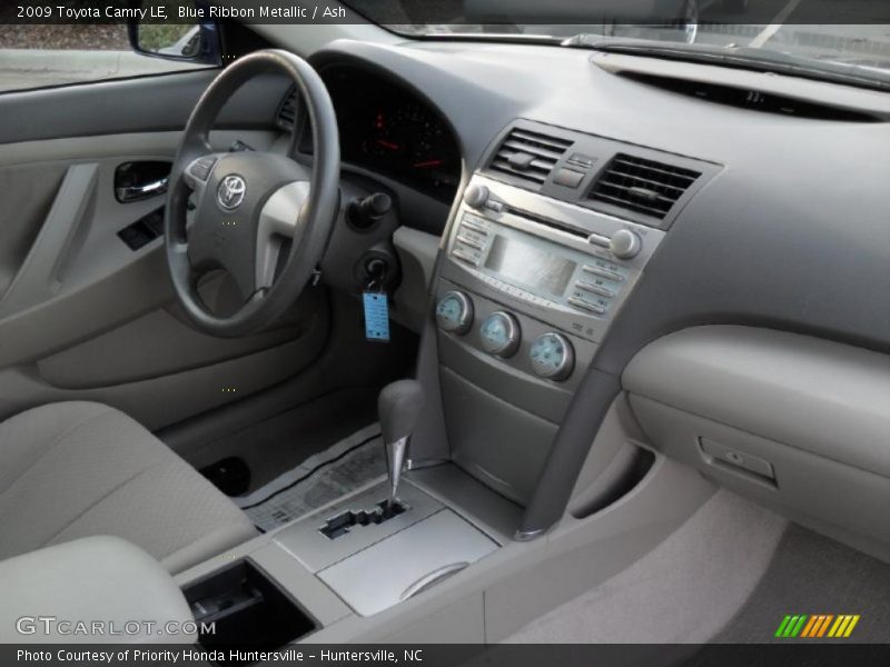 Blue Ribbon Metallic / Ash 2009 Toyota Camry LE