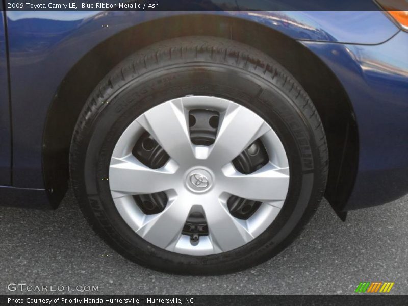 Blue Ribbon Metallic / Ash 2009 Toyota Camry LE