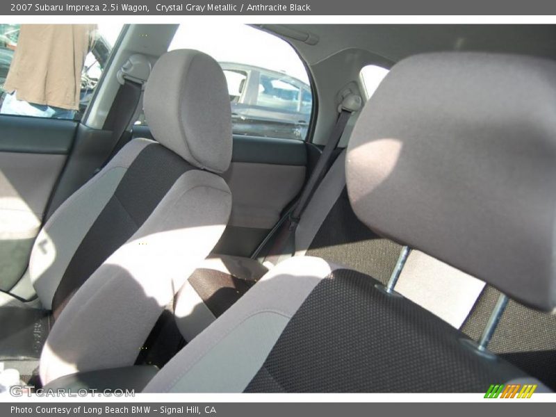 Crystal Gray Metallic / Anthracite Black 2007 Subaru Impreza 2.5i Wagon