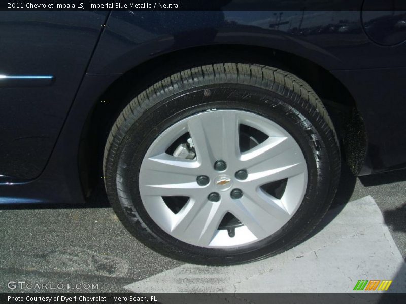 Imperial Blue Metallic / Neutral 2011 Chevrolet Impala LS