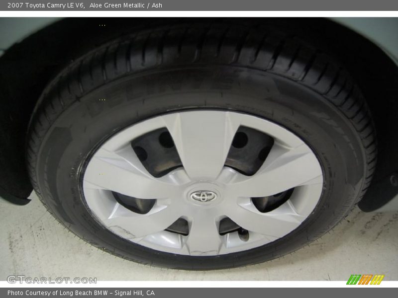 Aloe Green Metallic / Ash 2007 Toyota Camry LE V6