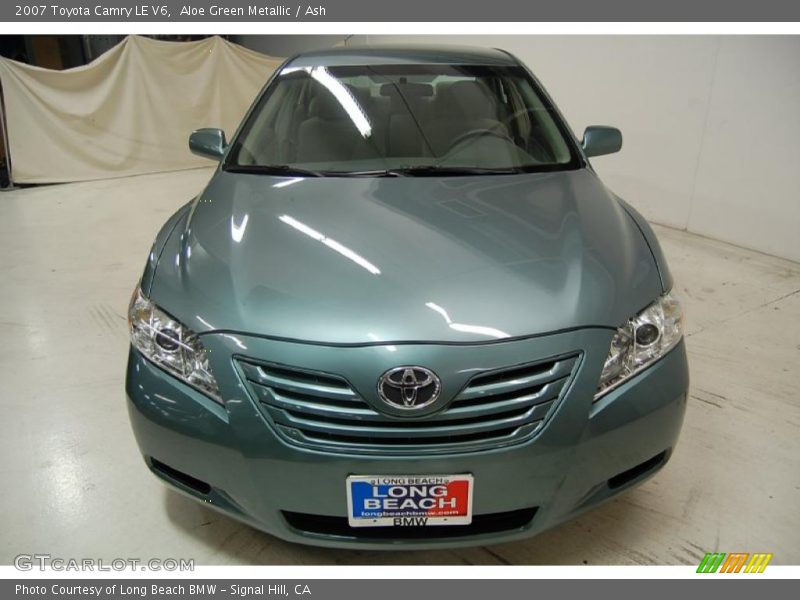 Aloe Green Metallic / Ash 2007 Toyota Camry LE V6