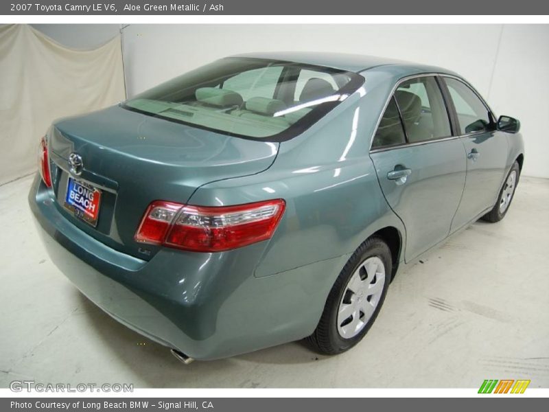 Aloe Green Metallic / Ash 2007 Toyota Camry LE V6