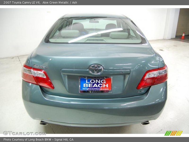 Aloe Green Metallic / Ash 2007 Toyota Camry LE V6