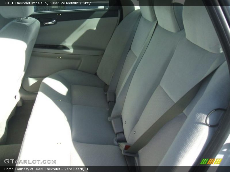 Silver Ice Metallic / Gray 2011 Chevrolet Impala LS