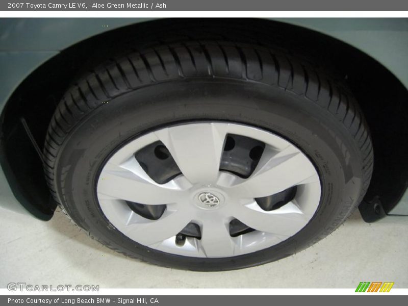 Aloe Green Metallic / Ash 2007 Toyota Camry LE V6