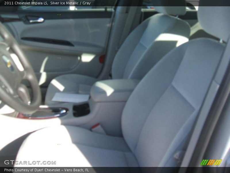 Silver Ice Metallic / Gray 2011 Chevrolet Impala LS