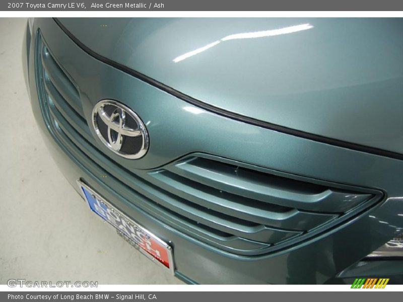 Aloe Green Metallic / Ash 2007 Toyota Camry LE V6