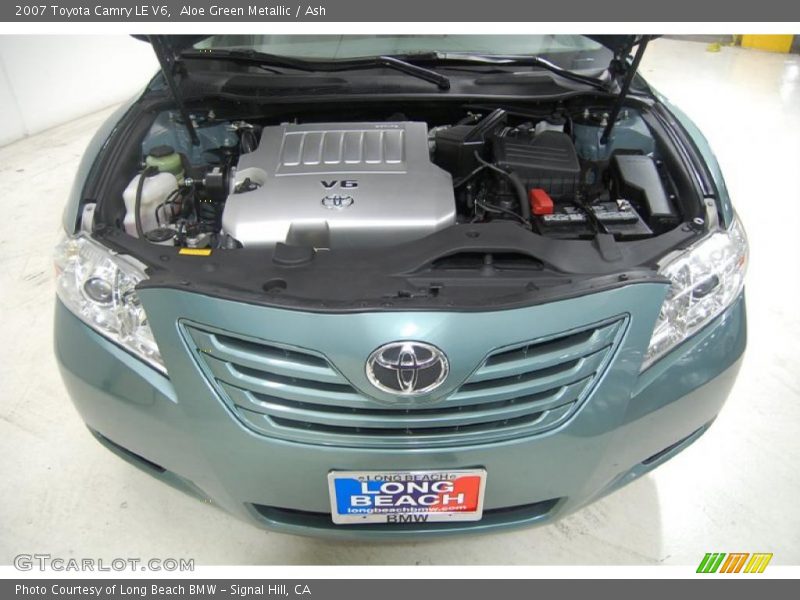 Aloe Green Metallic / Ash 2007 Toyota Camry LE V6