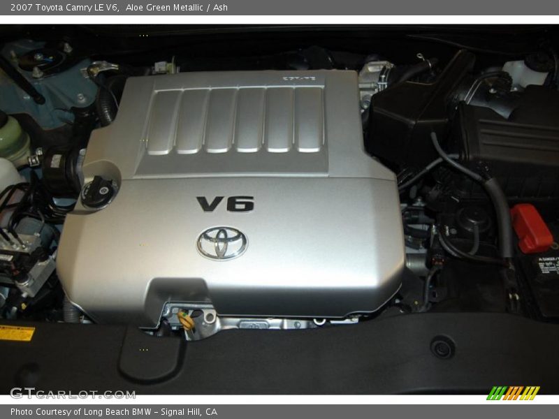 Aloe Green Metallic / Ash 2007 Toyota Camry LE V6
