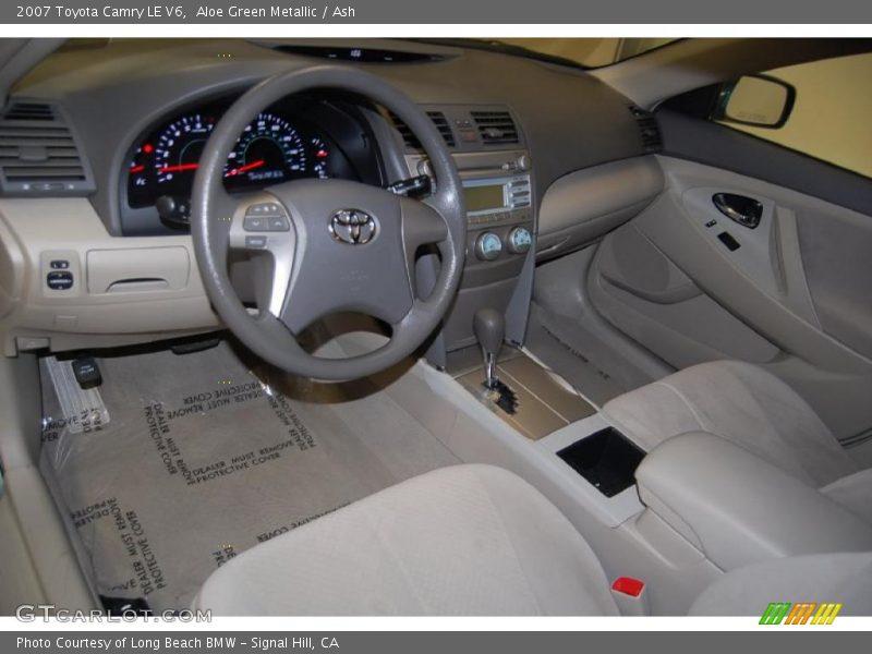 Aloe Green Metallic / Ash 2007 Toyota Camry LE V6