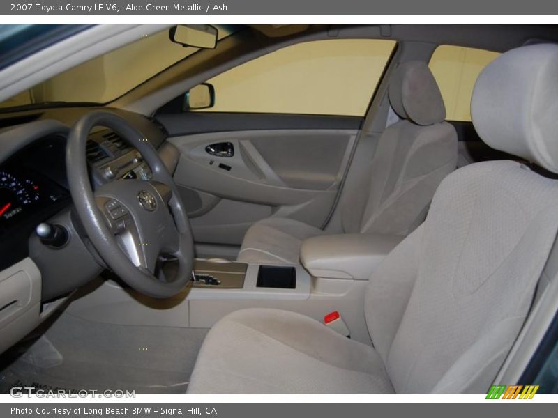Aloe Green Metallic / Ash 2007 Toyota Camry LE V6
