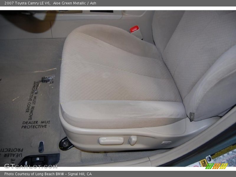 Aloe Green Metallic / Ash 2007 Toyota Camry LE V6