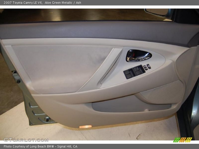 Aloe Green Metallic / Ash 2007 Toyota Camry LE V6
