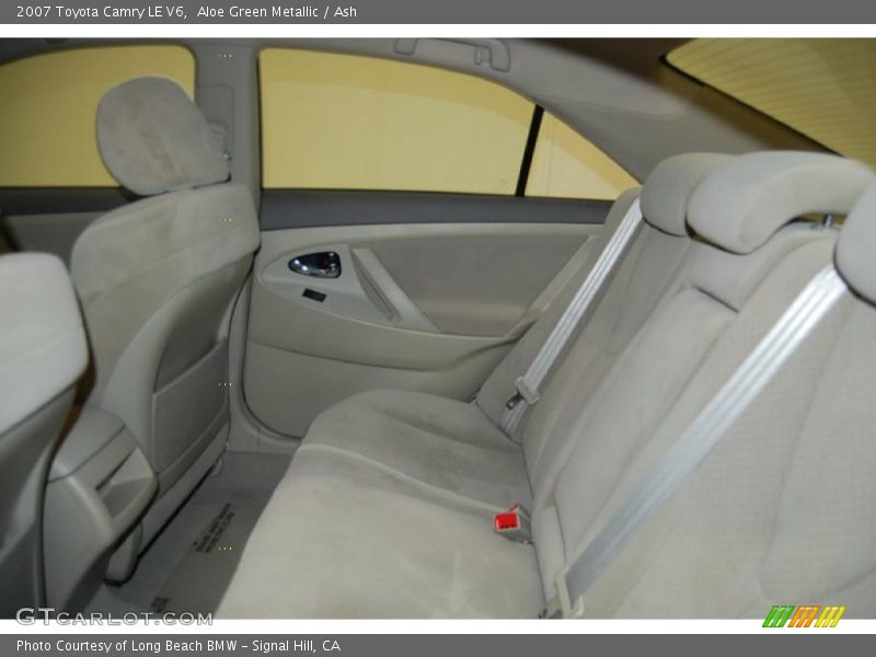 Aloe Green Metallic / Ash 2007 Toyota Camry LE V6
