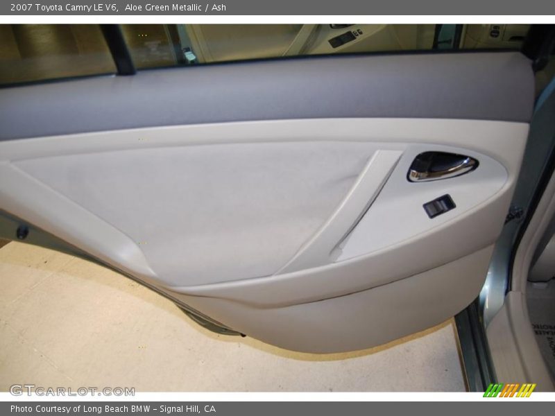 Aloe Green Metallic / Ash 2007 Toyota Camry LE V6