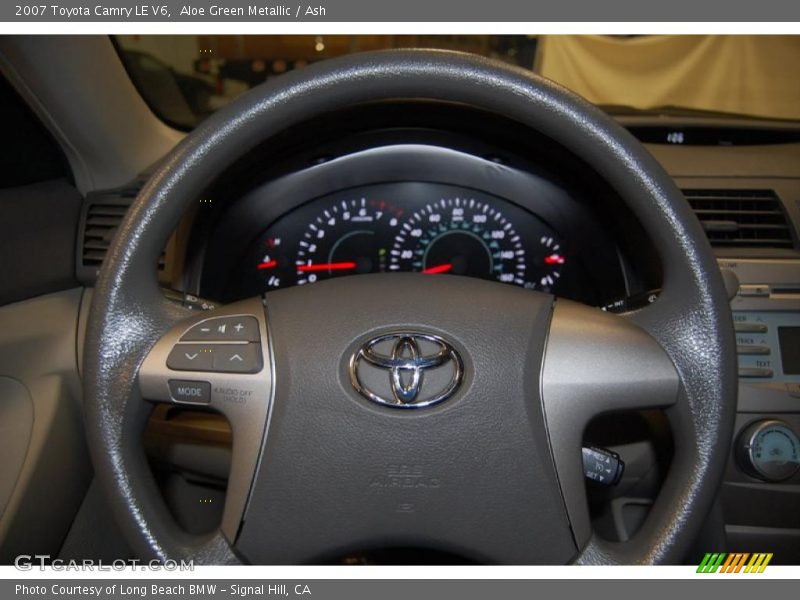 Aloe Green Metallic / Ash 2007 Toyota Camry LE V6
