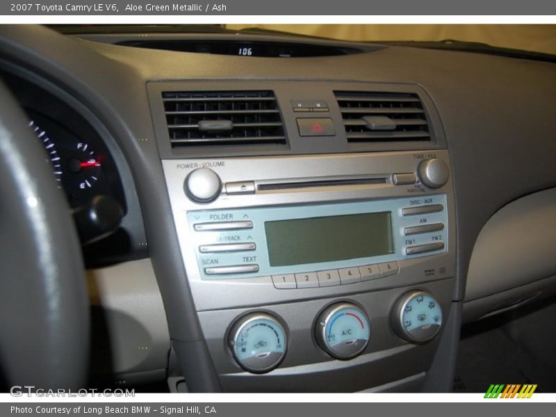 Aloe Green Metallic / Ash 2007 Toyota Camry LE V6