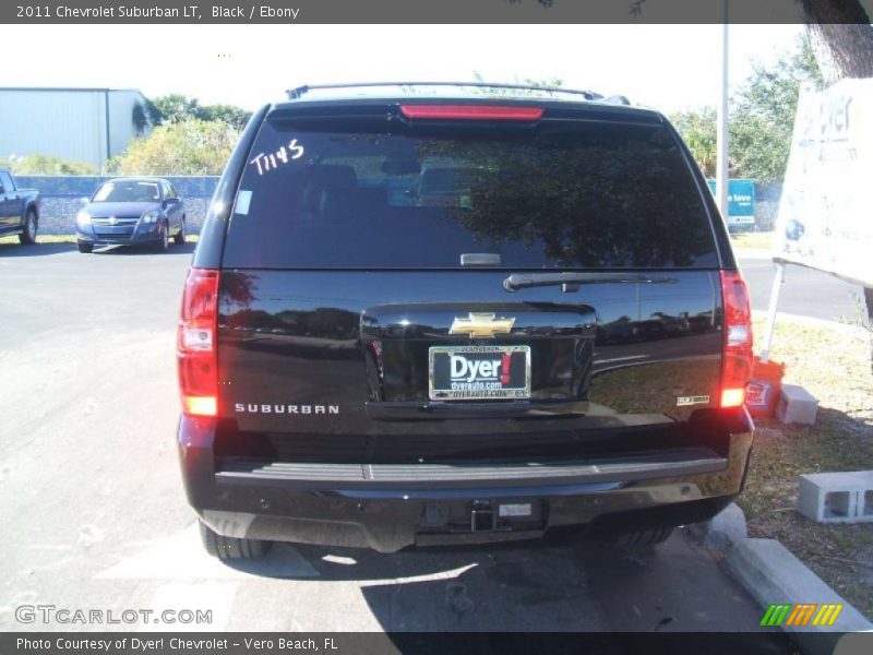 Black / Ebony 2011 Chevrolet Suburban LT
