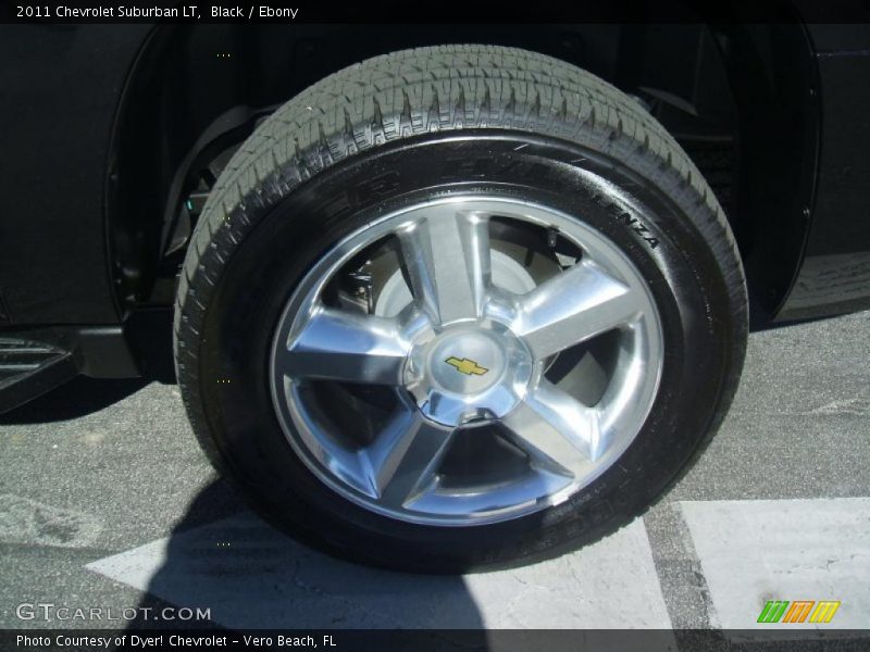 Black / Ebony 2011 Chevrolet Suburban LT